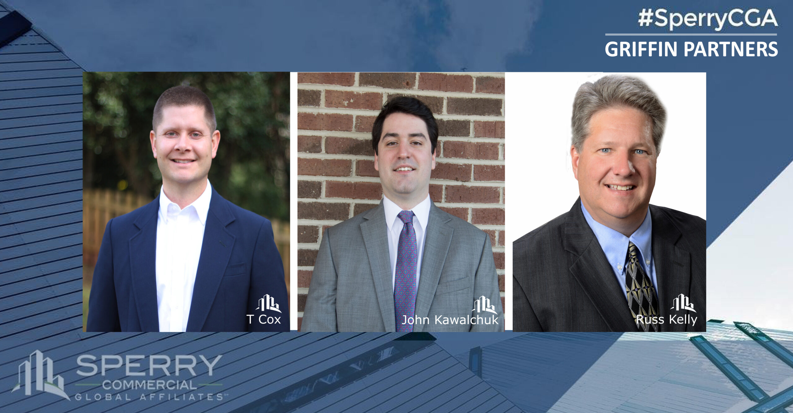 Sperry Commercial Global Affiliates  – Griffin Partners Welcomes New Associates